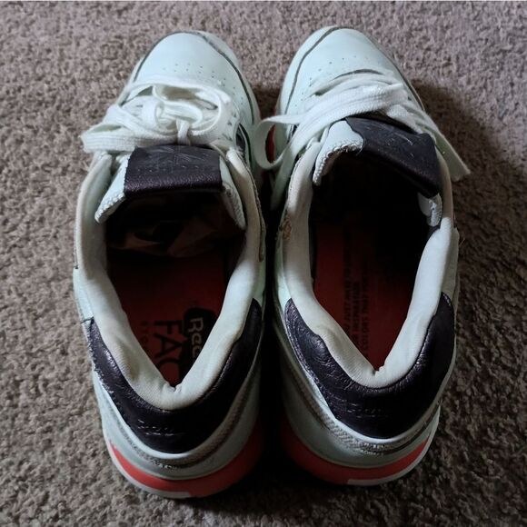 Reebok Classics Women's Rare LX 8500 Sneakers FACE X Stockholm Size 9 PRE-OWNED - Picture 4 of 6